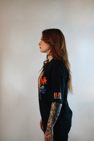 Meiyo & Toji Water Color Oversized Shirt