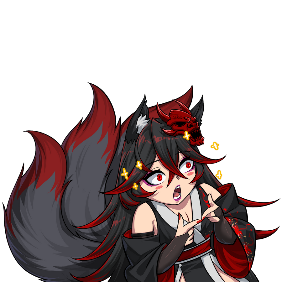Netami UWU Peeker Decal